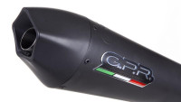 Slip- On Endschalldämpfer GPR GP EVO 4 Black Titanium