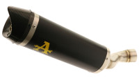 Slip- On Endschalldämpfer Arrow Thunder Black Line