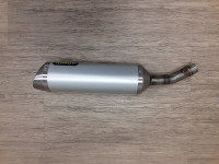 0378 / NEU / Auspuff- Endschalld&auml;mpfer Arrow Thunder Aluminium