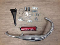 0372 / Auspuffanlage Voca Chromed 50/70cc