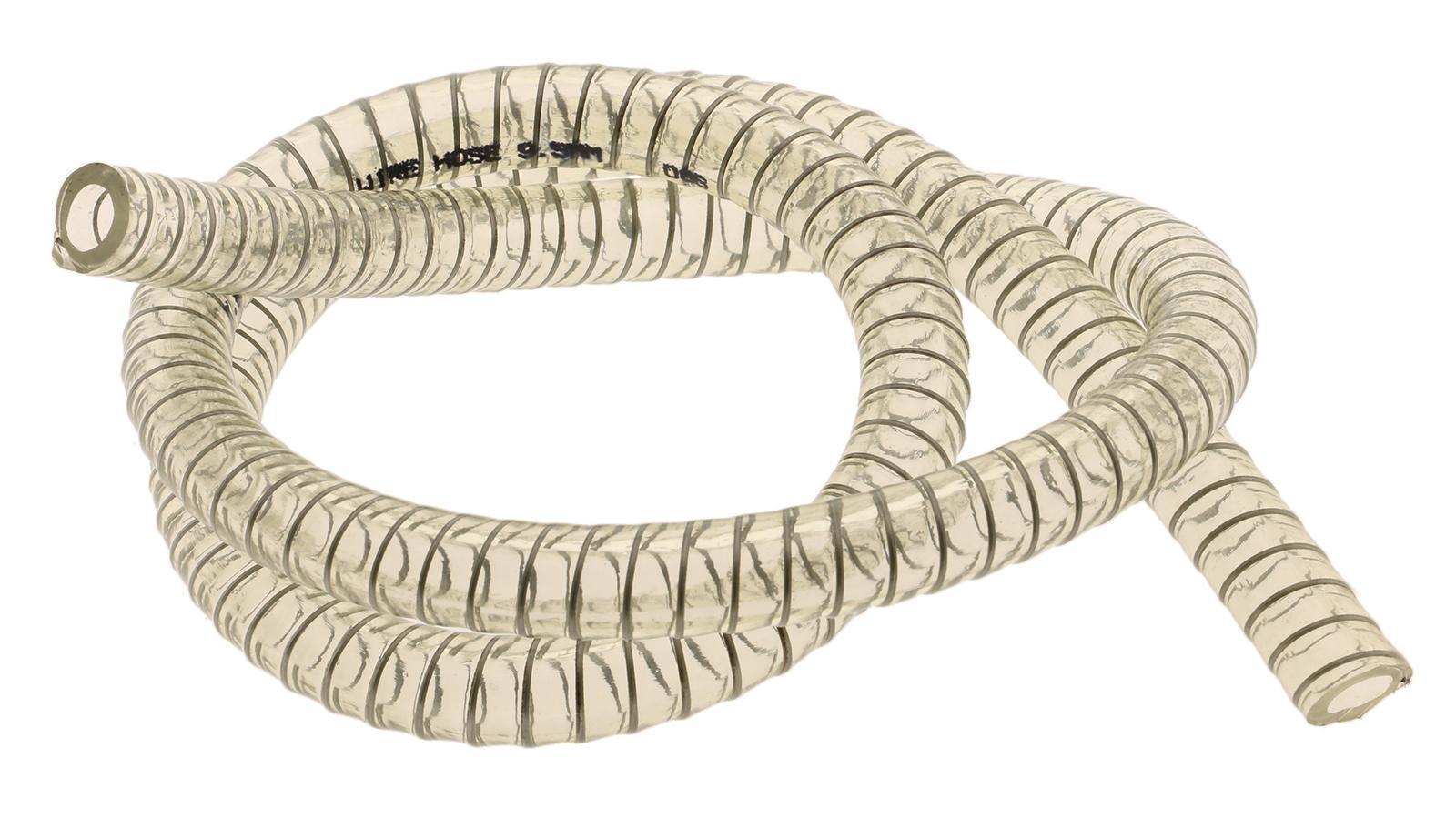 Kühlwasserschlauch Transparent 20x27mm - Meterware Mit Spirale