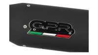 Slip- On Endschalldämpfer GPR Furore Nero Slip- On Endschalldämpfer GPR Furore Nero
