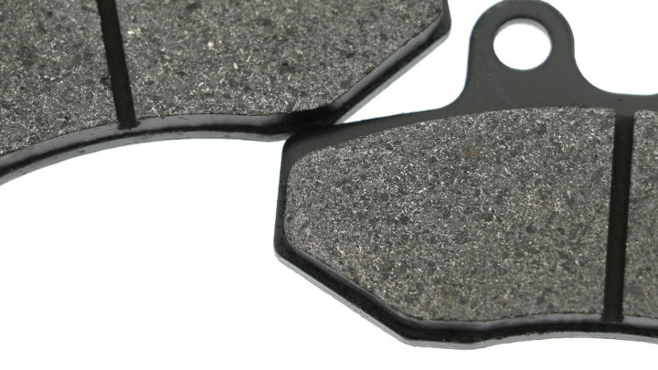 Accossato Bremsbelag-Set – 2 Stück, Organische Mischung, Maße 76,5 X 41,9 X 7,3 Mm