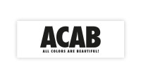 Aufkleber ACAB - &quot;All Colors Are Beautiful!&quot;