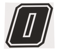 Aufkleber Startnummer