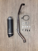 0306 / NEUWERTIG /Auspuffanlage Leo Vince LV ONE EVO CARBON