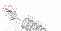 Schraube Kupplungsbefestigung Yamaha OEM