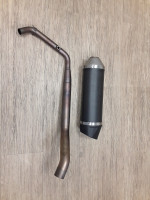 0306 / NEUWERTIG /Auspuffanlage Leo Vince LV ONE EVO CARBON